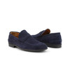 Duca di Morrone Men Suede Moccasins, Blue (119219)