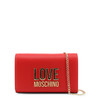Love Moschino Women Polyurethane Crossbody Bags, Red (125549)
