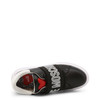 Love Moschino Women Leather Sneakers, Black (129352)