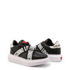 Love Moschino Women Leather Sneakers, Black (129350)