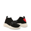 Love Moschino Women Polyester Sneakers, Black (129344)