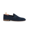 Duca di Morrone Men Suede Moccasins, Blue (125980)