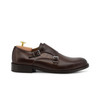 Duca di Morrone Men Leather Flat shoes, Brown (133525)