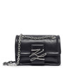 Karl Lagerfeld Women Leather Shoulder bags, Black (130210)