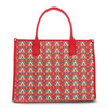 Valentino by Mario Valentino Women Polyurethane Shopping bags, Red (128342)