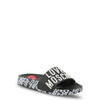 Love Moschino Women PVC Flip Flops, Black (135861)