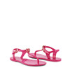 Love Moschino Women PVC Sandals, Pink (135853)