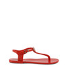 Love Moschino Women PVC Sandals, Red (135852)