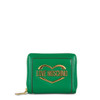 Love Moschino Women's Polyurethane Wallets, Green (136073)