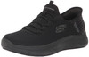 Skechers Women's Hands Free Slip-Ins Summits SR Food Service Shoe, BBK, 8.5 Wide