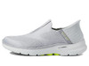 Skechers Men's Gowalk 6 Slip-Ins-Athletic Slip-On Walking Shoes | Casual Sneakers with Memory Foam, Grey, 10.5