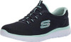 Skechers Sport Women's Summits Sneaker,navy aqua,11 W US