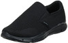 Skechers Men's Equalizer Double Play Slip-On Loafer,Black,11 M US