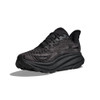 Hoka Men's Clifton 9 Sneaker, Black/Black, 10