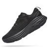 HOKA Bondi 8 Mens Sneakers, 9 US, Black/Black
