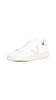 Veja Women's V-12 Sneaker, Extra-White/Sable, 7 Medium US