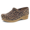 Dansko Women's Professional Leopard Suede Clog 6.5-7 M US