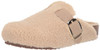 Steve Madden Women's Cuddle Clog, Natural, 8.5