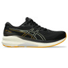 ASICS Men's GT-4000 4 Running Shoes, Black/Amber, 9.5