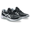 ASICS Women's Gel-Tactic 13 Volleyball Shoes, Black/White, 9.5