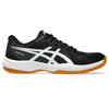 ASICS Men's Upcourt 6 Volleyball Shoes, Black/White, 9.5