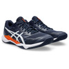 ASICS Men's Sky Elite FlyteFoam 3 Volleyball Shoes, Midnight/White, 9.5
