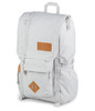 JanSport Hatchet Backpack – 15-inch Padded Laptop Compartment, Dual Water Bottle Pockets, Side Compression Straps, Oyster Mushroom