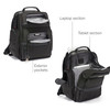 TUMI - Alpha Brief Pack - Men's Laptop Backpack with Padded Adjustable Straps - Fit up to 15" Screen - 17.0" X 12.0" X 8.0" - Black