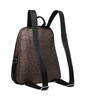 Calvin Klein Women's Sikka Signature Backpack, Brown/Khaki/Black, Large