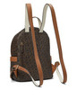 Calvin Klein Maya Signature Backpack Brown/Khaki/White/Caramel/Sage One Size
