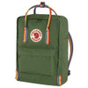 Fjallraven F23620621-907 Kanken Rainbow Spruce Green-Rainbow Pattern