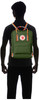 Fjallraven F23620621-907 Kanken Rainbow Spruce Green-Rainbow Pattern
