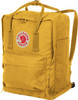 Fjällräven Kånken Unisex Travel Backpack - Side Slip Pocket - Adjustable Shoulder Straps - Dual Top Handles Ochre One Size One Size