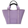 Marc Jacobs Small Pebble Leather Tote with Detachable Crossbody Strap (Wisteria)
