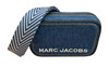 Marc Jacobs The Flash Leather Crossbody Bag (Denim)