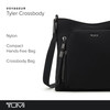 TUMI - Voyageur Tyler Crossbody - Nylon Crossbody Bag - Business, Travel Bag - Stain, Water-Resistant - Stylish Purse - Black & Gunmetal