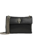 Kurt Geigre London Mini Kew Shoulder Leather Bag (Black)