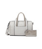 Calvin Klein Geeta Casual Satchel, Dove/Pewter