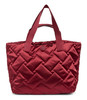 Kurt Geiger London Quilted Shopper, Dark Red