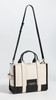 Marc Jacobs Women's The Colorblock Medium Tote Bag, Ivory Multi, One Size