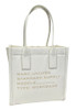 Marc Jacobs Office Style Large Leather Logo Tote (Cotton)