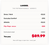 Women's footwear bundle deal - 4 Pairs (Dress, Everyday comfort, Athletic and Flip-Flops)