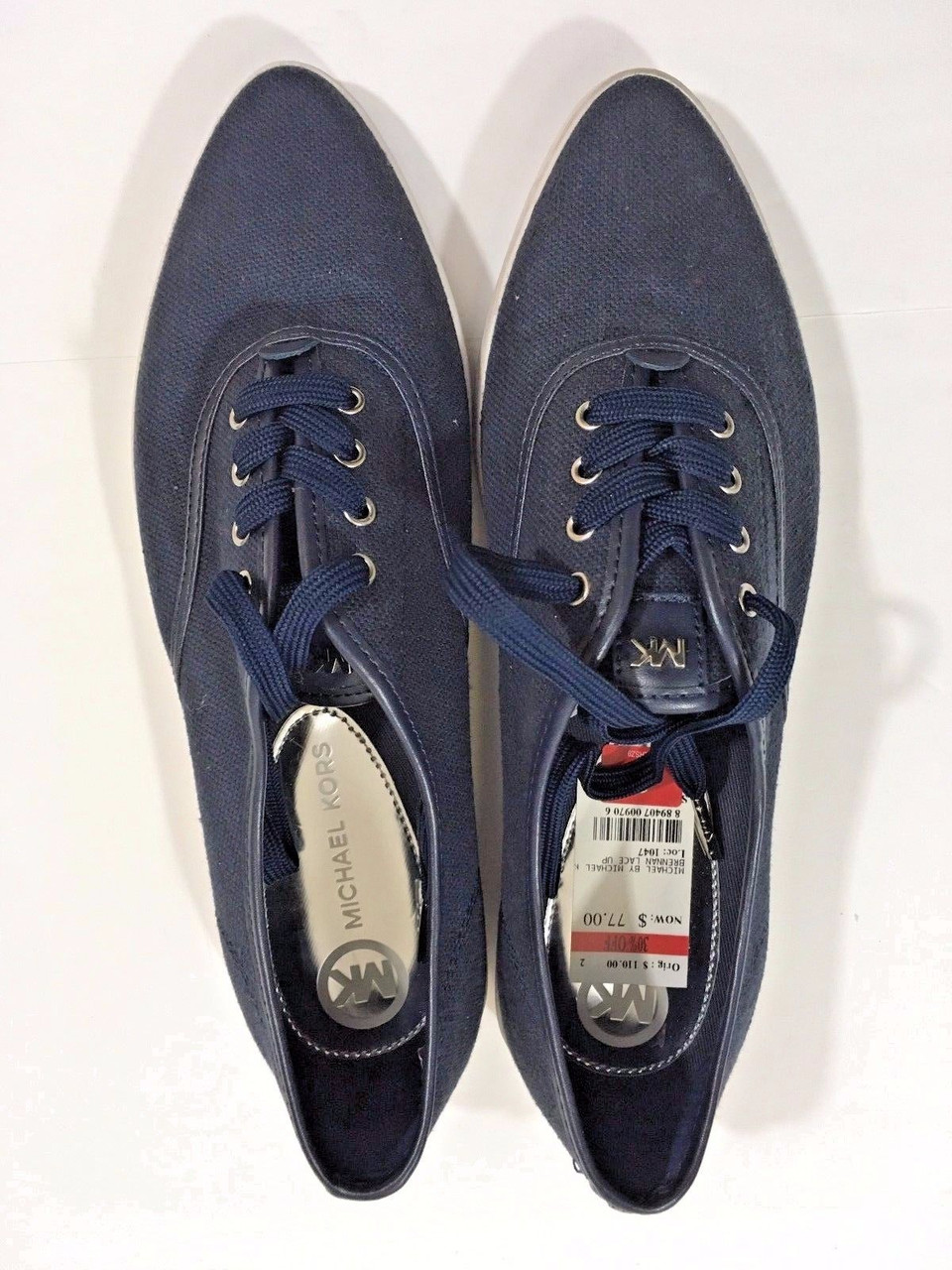 Michael kors deals trainers womens navy