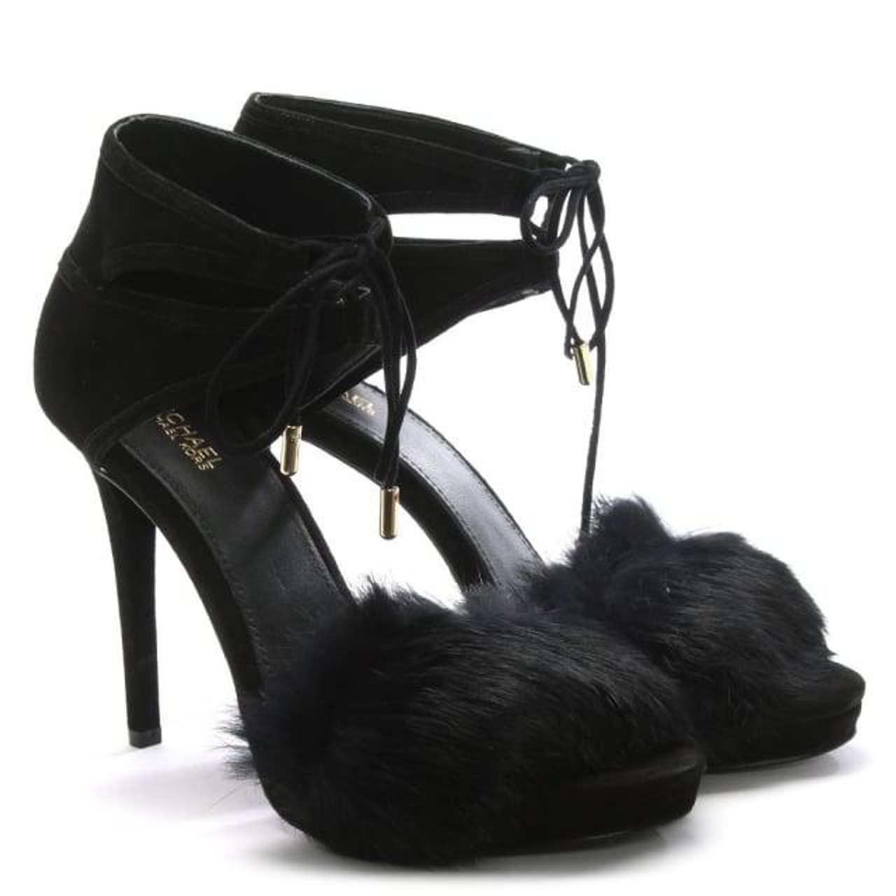 Michael Kors Remi Women Dress Sandals , Black (13562258-P) | Lahdee.