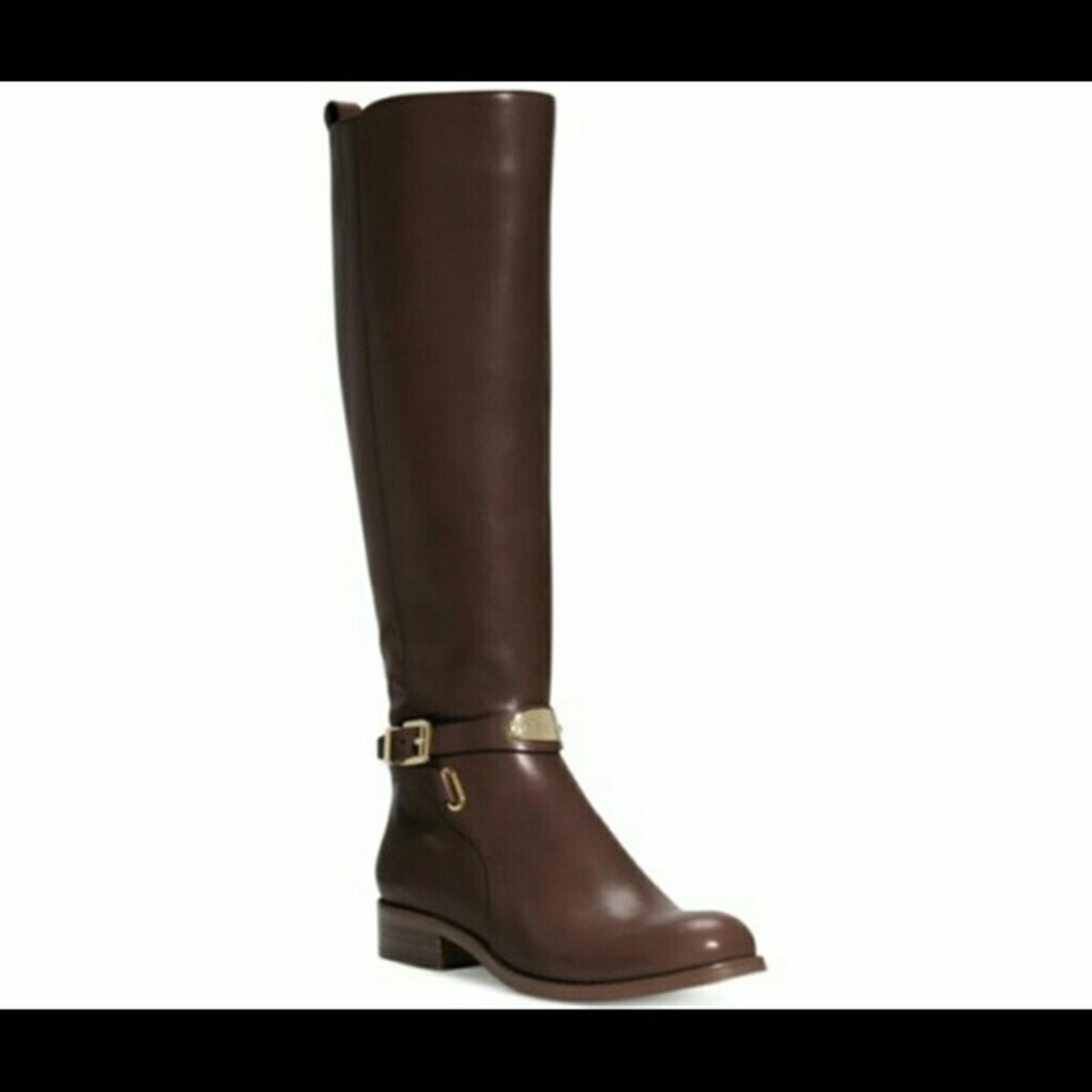 michael kors black and brown boots