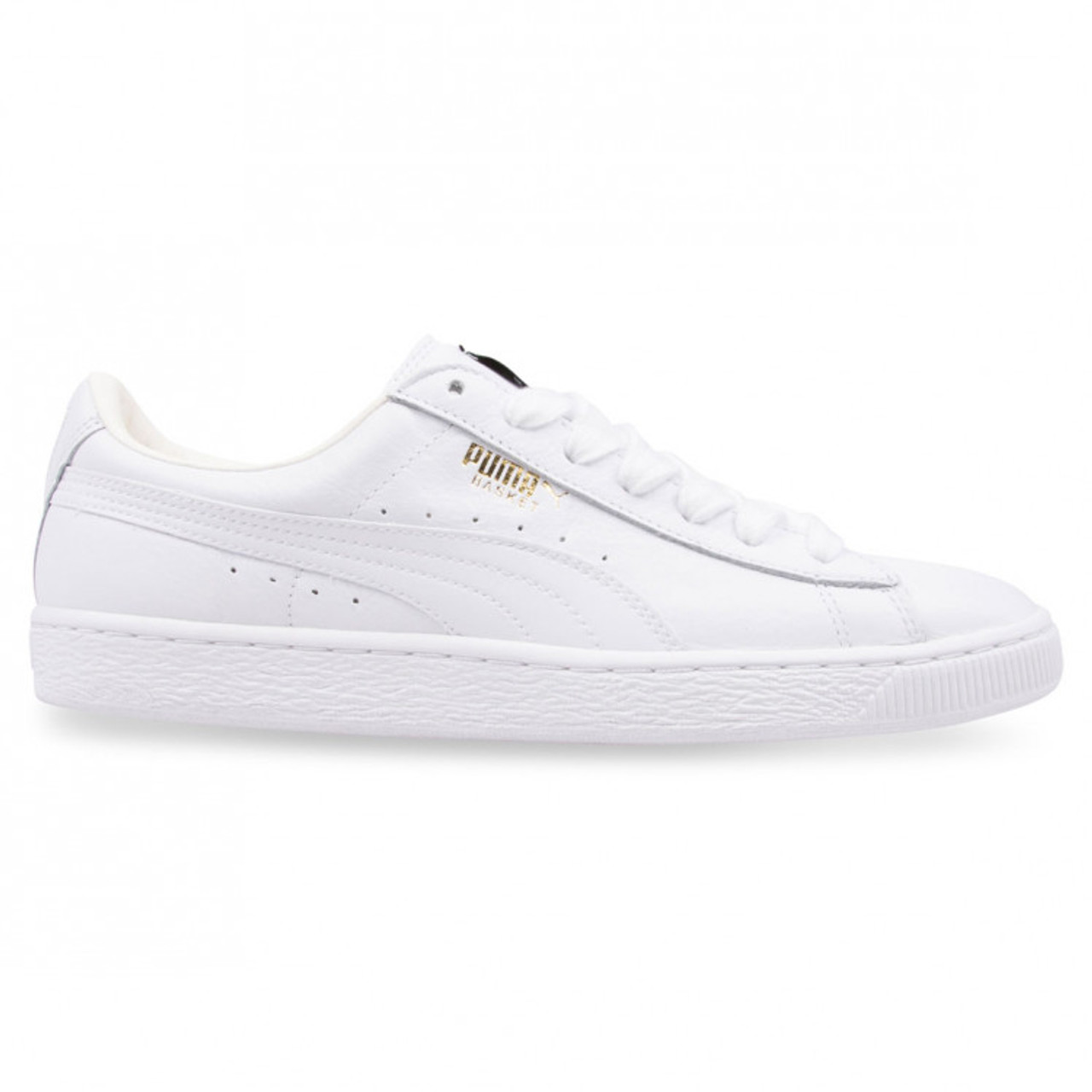 puma basket sneakers white