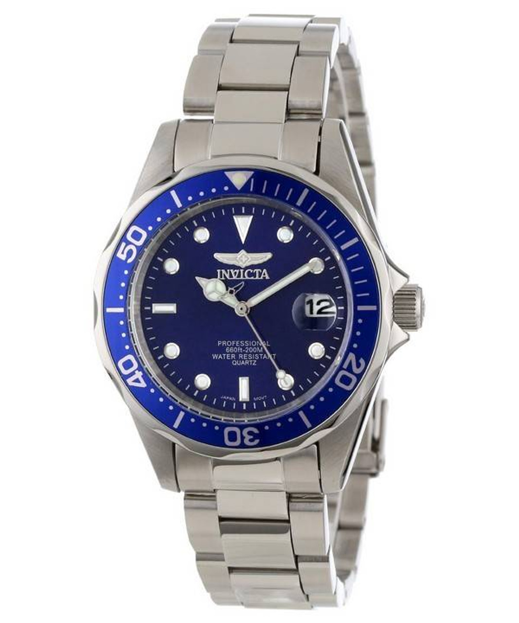 Invicta Diver 200M Quartz Blue 9204 Watch |