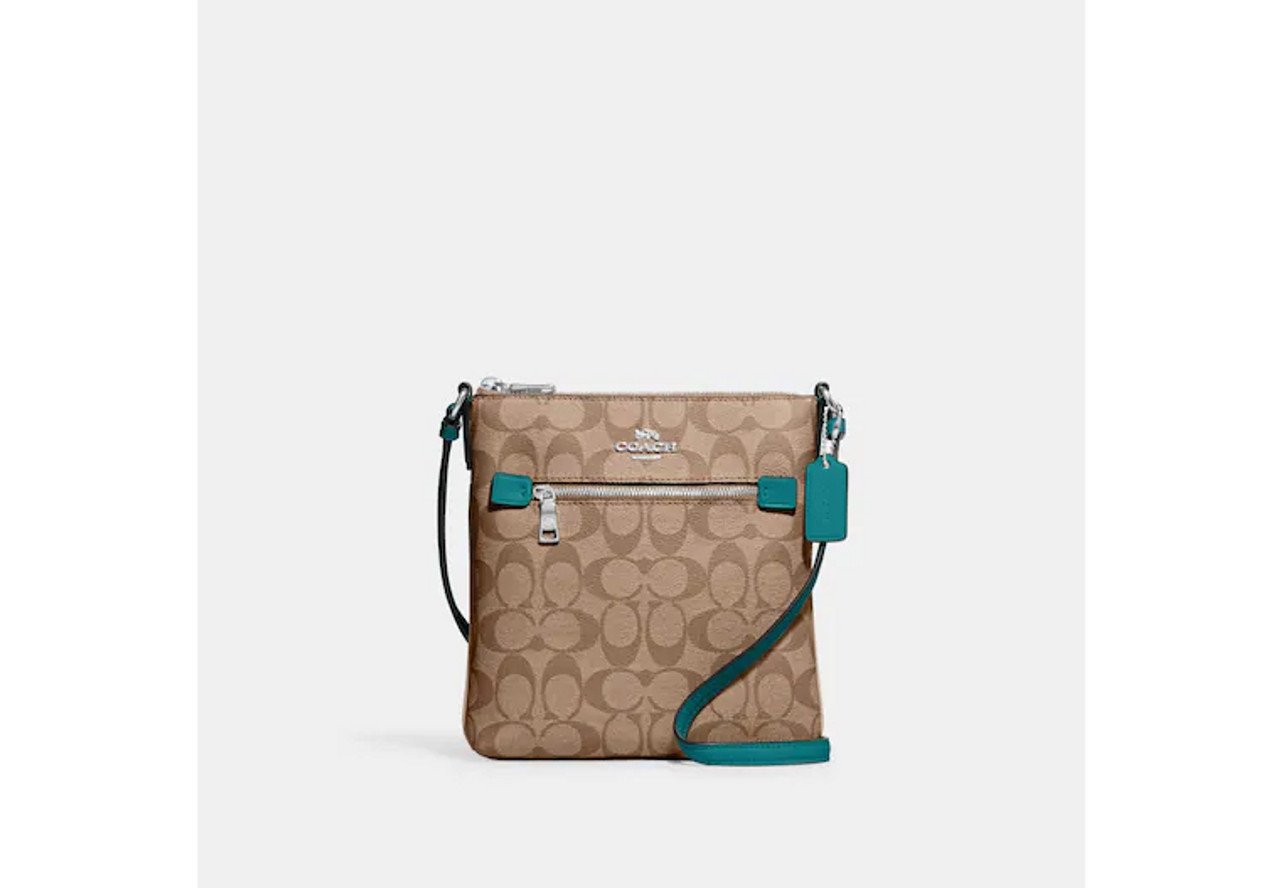 Coach Rowan File Bag In Signature Canvas Women's Crossbody Bag