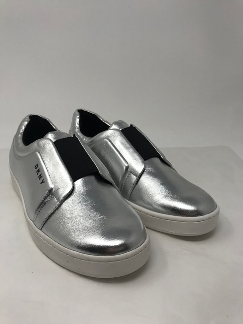 dkny silver sneakers