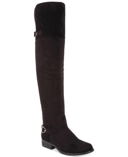 American Rag Adarra Women Over The Knee Boots , Black (14331592-P)